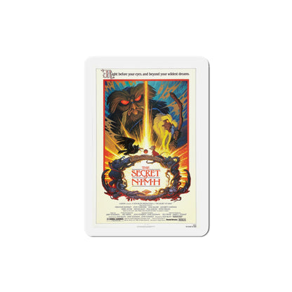 The Secret of NIMH 1982 Movie Poster Die-Cut Magnet-3" x 3"-The Sticker Space