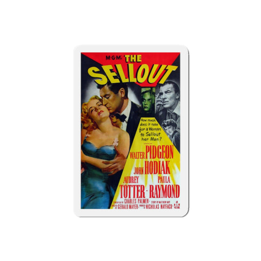 The Sellout 1952 Movie Poster Die-Cut Magnet-2" x 2"-The Sticker Space