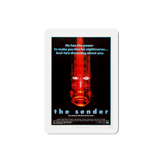 The Sender 1982 Movie Poster Die-Cut Magnet-2" x 2"-The Sticker Space
