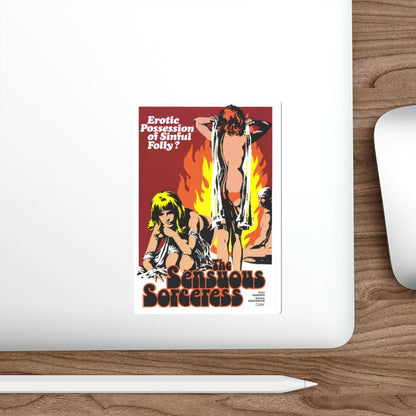 THE SENSUOUS SORCERESS 1970 Movie Poster STICKER Vinyl Die-Cut Decal-The Sticker Space