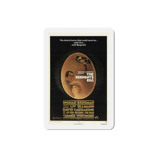 The Serpent's Egg 1978 Movie Poster Die-Cut Magnet-2" x 2"-The Sticker Space