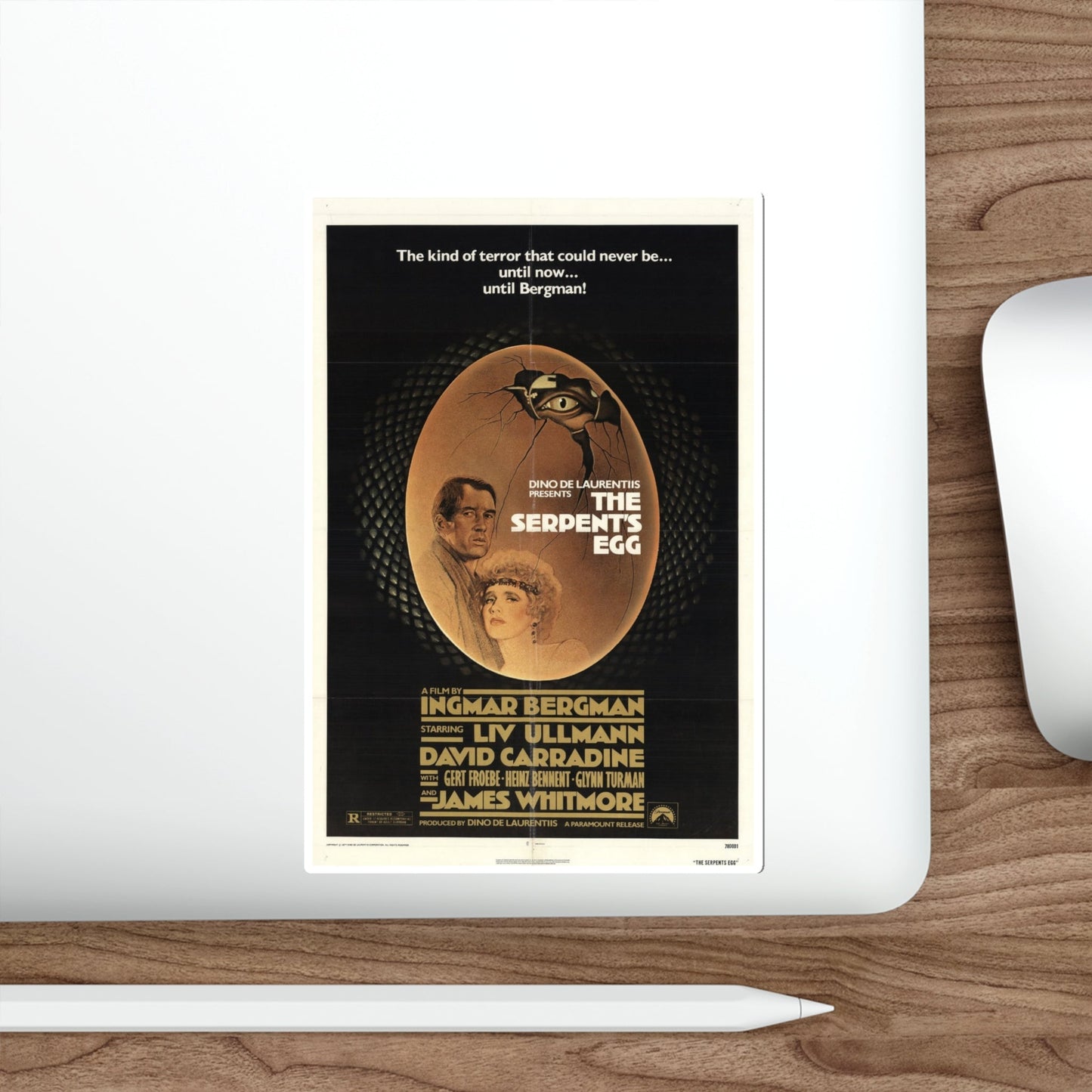 The Serpent's Egg 1978 Movie Poster STICKER Vinyl Die-Cut Decal-The Sticker Space
