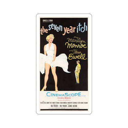 The Seven Year Itch 1955 v2 Movie Poster STICKER Vinyl Die-Cut Decal-5 Inch-The Sticker Space