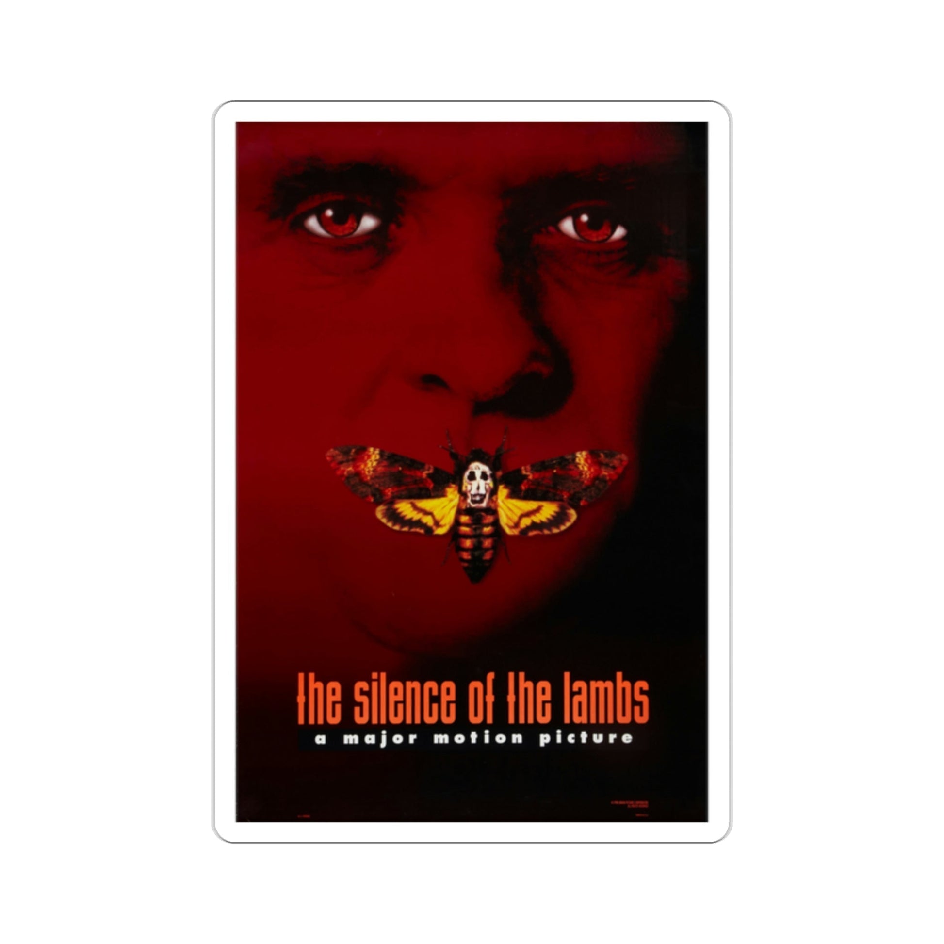 The Silence of the Lambs 1991 Movie Poster STICKER Vinyl Die-Cut Decal-2 Inch-The Sticker Space