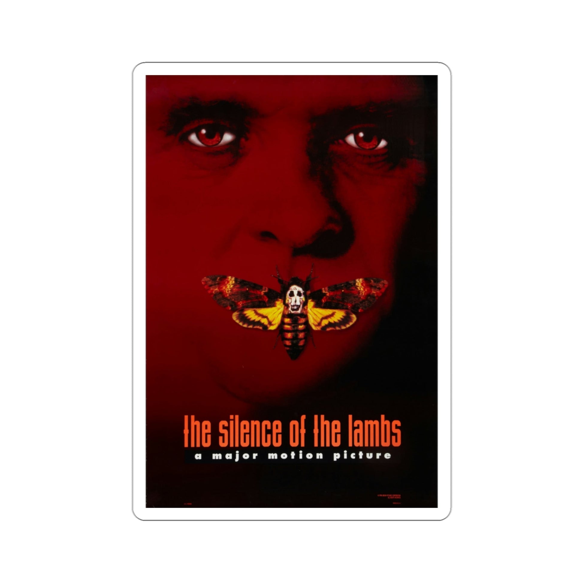 The Silence of the Lambs 1991 Movie Poster STICKER Vinyl Die-Cut Decal-3 Inch-The Sticker Space