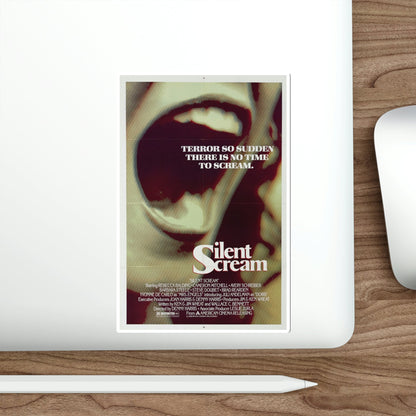 The Silent Scream 1979 Movie Poster STICKER Vinyl Die-Cut Decal-The Sticker Space
