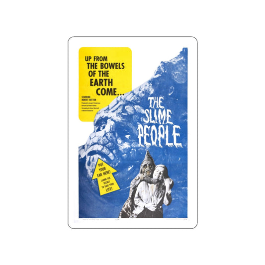 THE SLIME PEOPLE 1963 Movie Poster STICKER Vinyl Die-Cut Decal-White-The Sticker Space