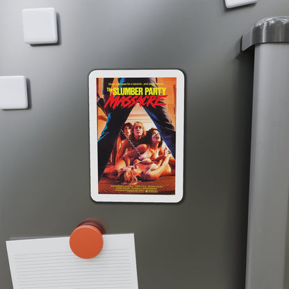 The Slumber Party Massacre 1982 Movie Poster Die-Cut Magnet-The Sticker Space