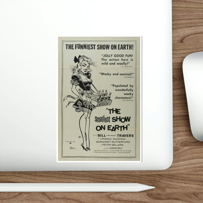 The Smallest Show on Earth 1957 Movie Poster STICKER Vinyl Die-Cut Decal-The Sticker Space