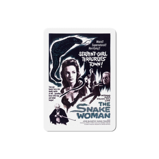 The Snake Woman 1961 Movie Poster Die-Cut Magnet-2 Inch-The Sticker Space