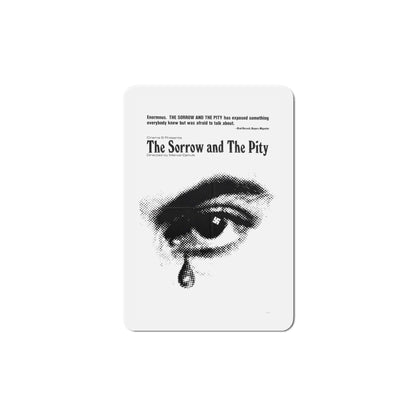 The Sorrow and the Pity 1972 Movie Poster Die-Cut Magnet-6 Inch-The Sticker Space