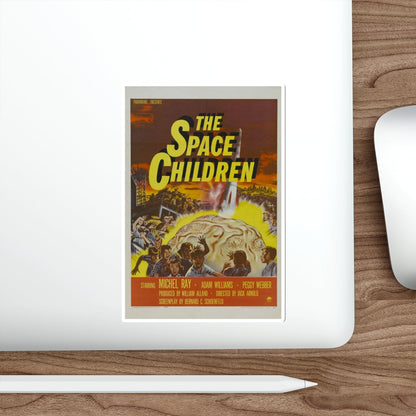THE SPACE CHILDREN 1958 Movie Poster STICKER Vinyl Die-Cut Decal-The Sticker Space