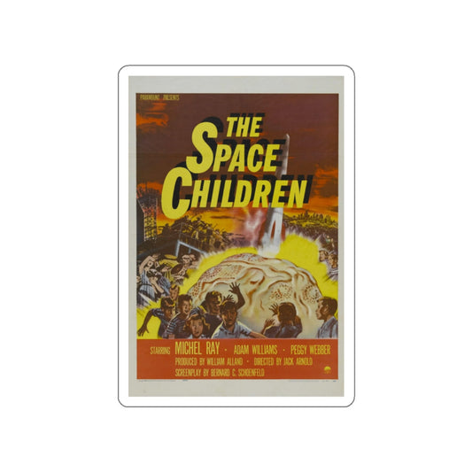 THE SPACE CHILDREN 1958 Movie Poster STICKER Vinyl Die-Cut Decal-White-The Sticker Space