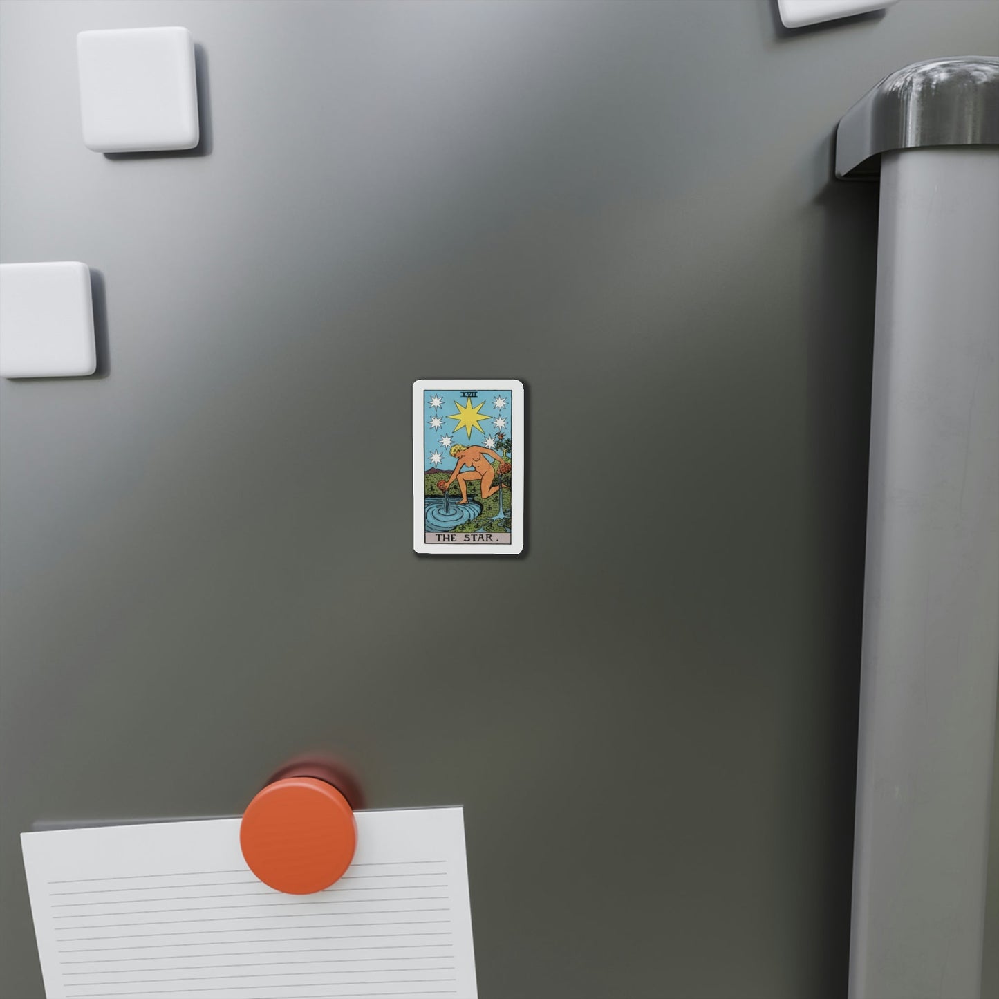 The Star (Tarot Card) Die-Cut Magnet-The Sticker Space