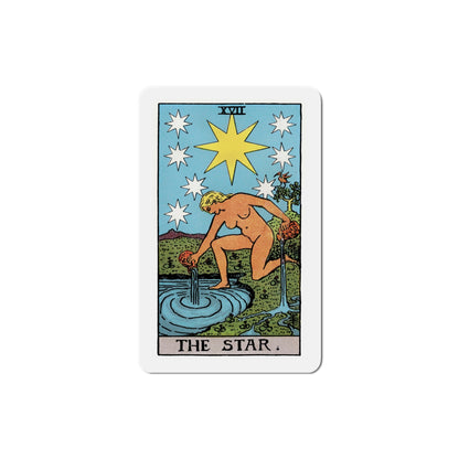 The Star (Tarot Card) Die-Cut Magnet-6 Inch-The Sticker Space