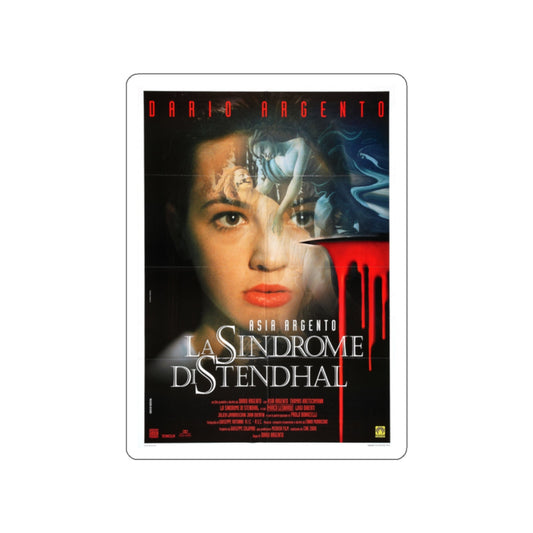 THE STENDHAL SYNDROME (2) 1996 Movie Poster STICKER Vinyl Die-Cut Decal-White-The Sticker Space