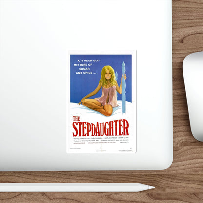 THE STEPDAUGHTER (AND WHEN SHE WAS BAD...) 1973 Movie Poster STICKER Vinyl Die-Cut Decal-The Sticker Space