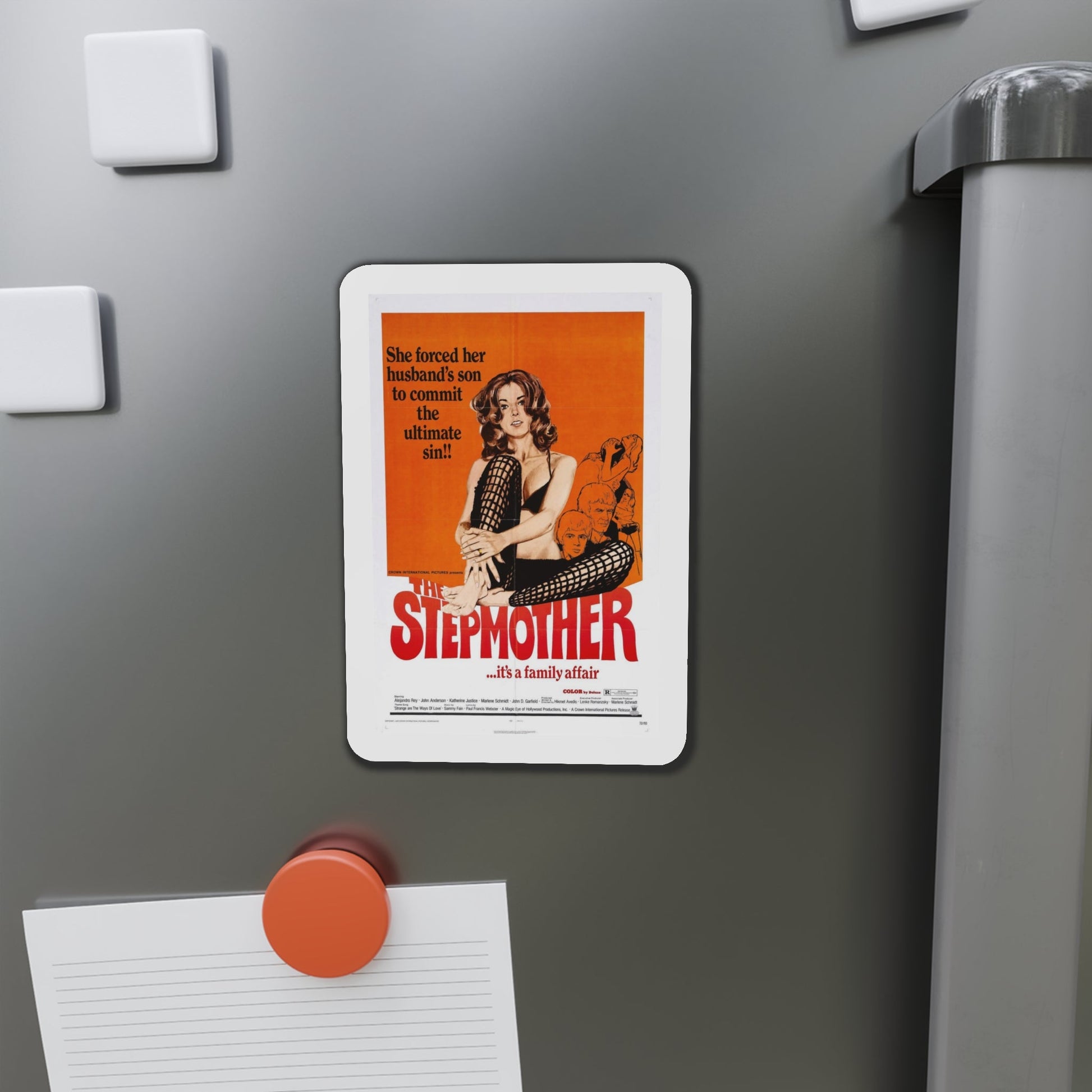 The Stepmother 1972 Movie Poster Die-Cut Magnet-The Sticker Space