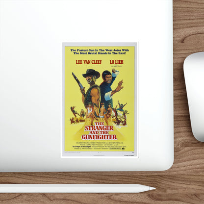 THE STRANGER AND THE GUNFIGHTER 1974 Movie Poster STICKER Vinyl Die-Cut Decal-The Sticker Space