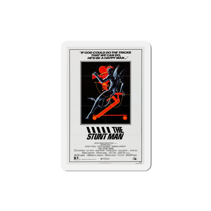 The Stunt Man 1980 Movie Poster Die-Cut Magnet-3" x 3"-The Sticker Space