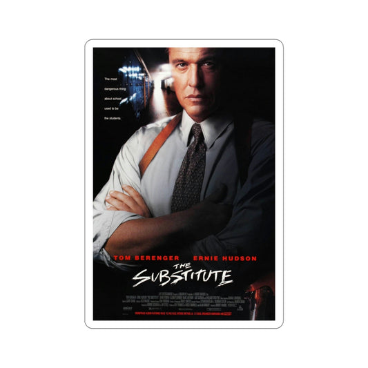 The Substitute 1996 Movie Poster STICKER Vinyl Die-Cut Decal-6 Inch-The Sticker Space