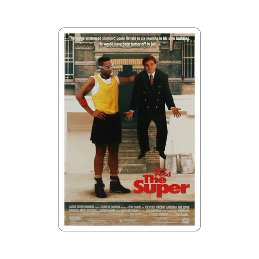 The Super 1991 Movie Poster STICKER Vinyl Die-Cut Decal-6 Inch-The Sticker Space