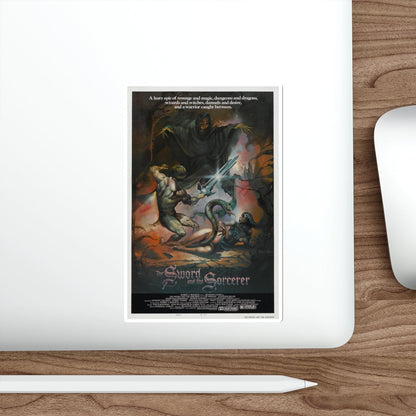 THE SWORD AND THE SORCERER 1982 Movie Poster STICKER Vinyl Die-Cut Decal-The Sticker Space