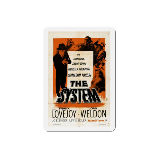 The System 1953 Movie Poster Die-Cut Magnet-2 Inch-The Sticker Space