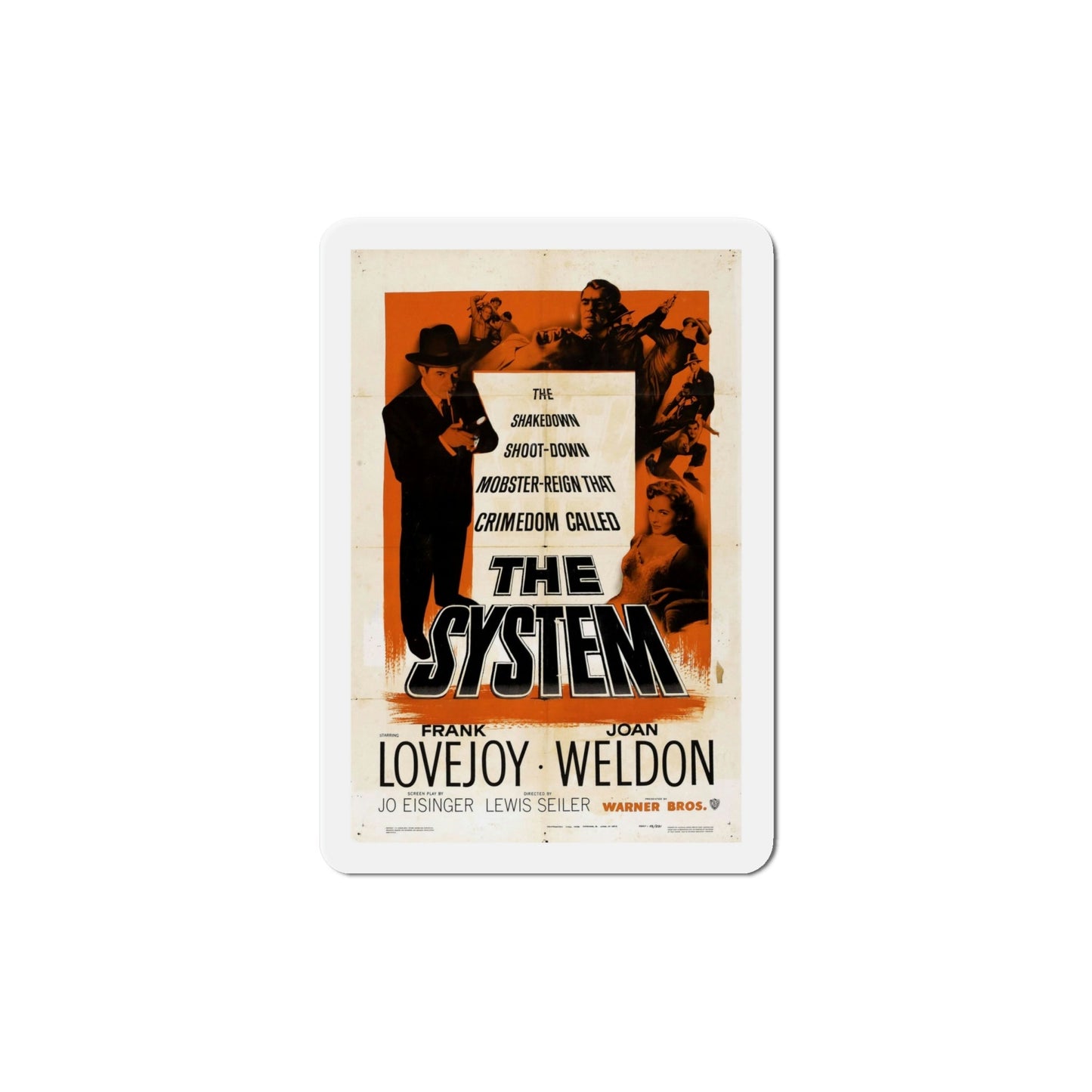 The System 1953 Movie Poster Die-Cut Magnet-6 Inch-The Sticker Space