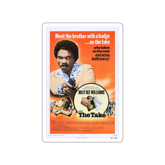 THE TAKE 1974 Movie Poster STICKER Vinyl Die-Cut Decal-White-The Sticker Space
