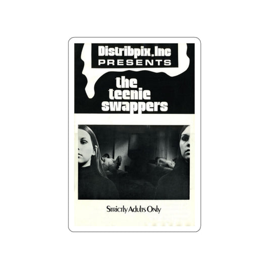 THE TEENIE SWAPPERS 1969 Movie Poster STICKER Vinyl Die-Cut Decal-White-The Sticker Space