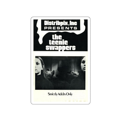 THE TEENIE SWAPPERS 1969 Movie Poster STICKER Vinyl Die-Cut Decal-White-The Sticker Space