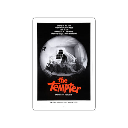 THE TEMPTER (THE ANTICHRIST) 1974 Movie Poster STICKER Vinyl Die-Cut Decal-White-The Sticker Space