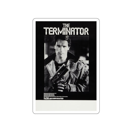 THE TERMINATOR (3) 1984 Movie Poster STICKER Vinyl Die-Cut Decal-White-The Sticker Space
