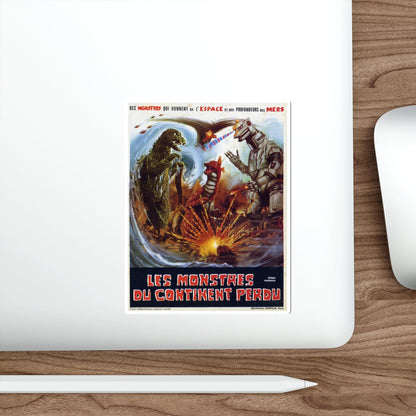 THE TERROR OF MECHAGODZILLA 1975 Movie Poster STICKER Vinyl Die-Cut Decal-The Sticker Space
