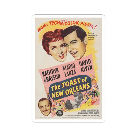 The Toast of New Orleans 1950 Movie Poster STICKER Vinyl Die-Cut Decal-6 Inch-The Sticker Space