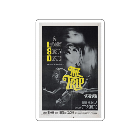 THE TRIP 1967 Movie Poster STICKER Vinyl Die-Cut Decal-White-The Sticker Space