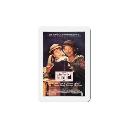 The Trip To Bountiful 1985 Movie Poster Die-Cut Magnet-6 × 6"-The Sticker Space