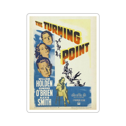 The Turning Point 1952 Movie Poster STICKER Vinyl Die-Cut Decal-6 Inch-The Sticker Space