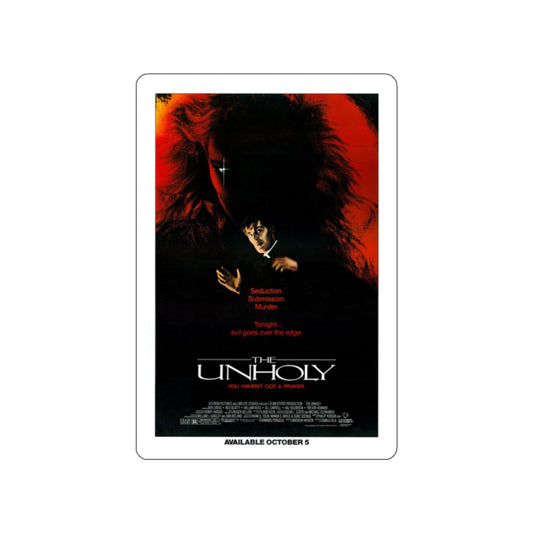 THE UNHOLY 1988 Movie Poster STICKER Vinyl Die-Cut Decal-White-The Sticker Space