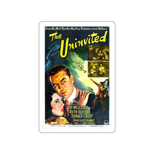 THE UNINVITED 1944 Movie Poster STICKER Vinyl Die-Cut Decal-White-The Sticker Space