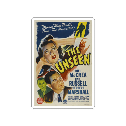 THE UNSEEN 1945 Movie Poster STICKER Vinyl Die-Cut Decal-White-The Sticker Space