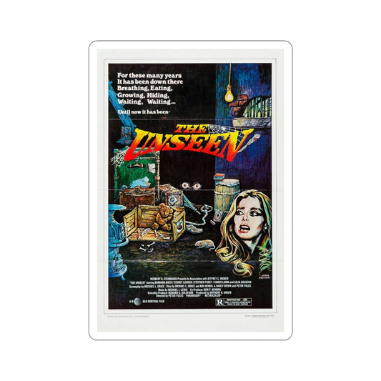 The Unseen 1980 Movie Poster STICKER Vinyl Die-Cut Decal-6 Inch-The Sticker Space