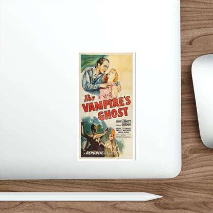THE VAMPIRE'S GHOST 1945 Movie Poster STICKER Vinyl Die-Cut Decal-The Sticker Space
