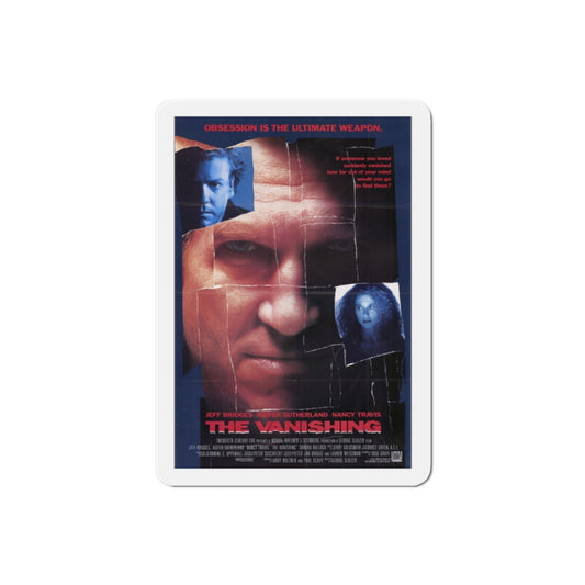 The Vanishing 1993 Movie Poster Die-Cut Magnet-2" x 2"-The Sticker Space