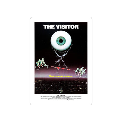 THE VISITOR 1979 Movie Poster STICKER Vinyl Die-Cut Decal-White-The Sticker Space