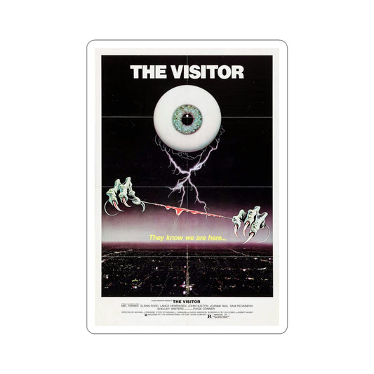 The Visitor 1980 Movie Poster STICKER Vinyl Die-Cut Decal-6 Inch-The Sticker Space