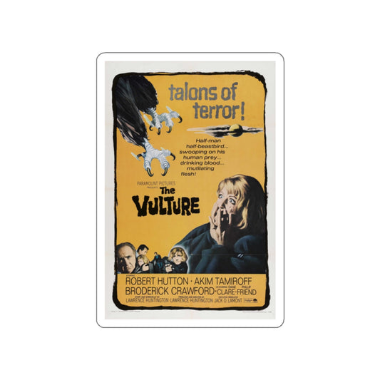 THE VULTURE 1966 Movie Poster STICKER Vinyl Die-Cut Decal-White-The Sticker Space