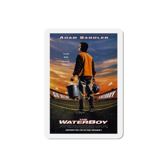 The Waterboy 1998 Movie Poster Die-Cut Magnet-2" x 2"-The Sticker Space
