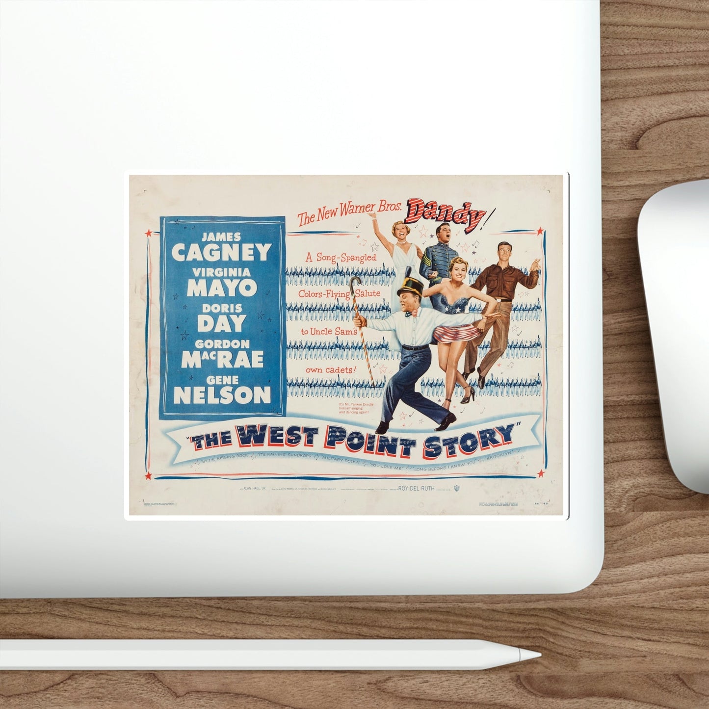 The West Point Story 1950 v2 Movie Poster STICKER Vinyl Die-Cut Decal-The Sticker Space